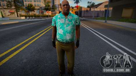 Treinador de Left 4 Morto com uma camisa havaian para GTA San Andreas