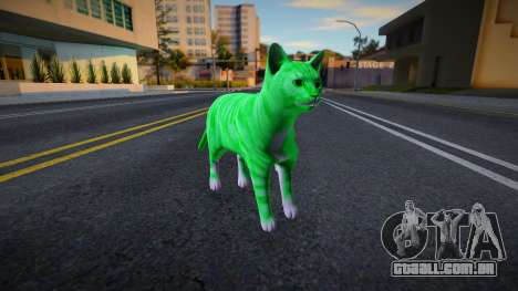 Gato Verde para GTA San Andreas