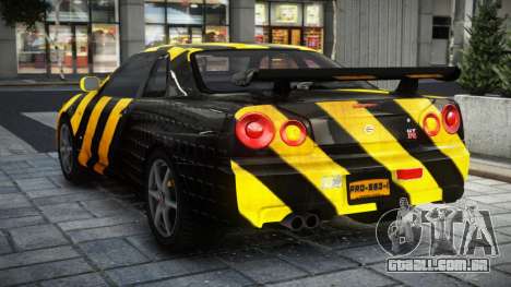 Nissan Skyline R34 GT-R V-Spec II Nur S8 para GTA 4