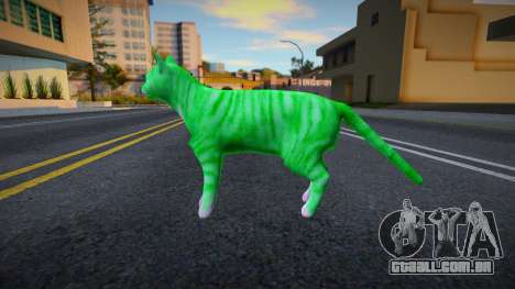 Gato Verde para GTA San Andreas