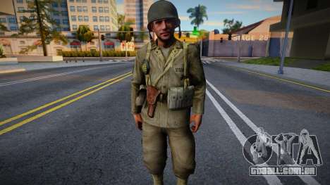 Soldado Americano de CoD WaW v1 para GTA San Andreas
