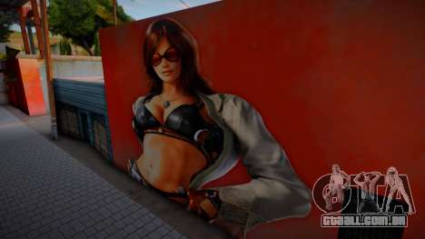 Katarina Alves Mural para GTA San Andreas
