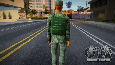Pele de Soldado do Exército Mexicano v1 para GTA San Andreas