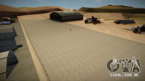 Aeródromo abandonado para GTA San Andreas