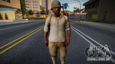 Soldado japonês v4 para GTA San Andreas