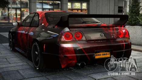 Nissan Skyline R33 JUN S8 para GTA 4