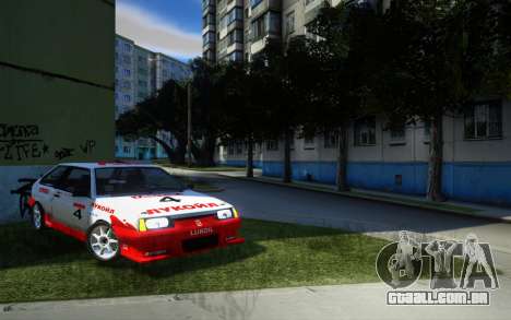 VAZ 2108 LUKOIL RACING para GTA San Andreas