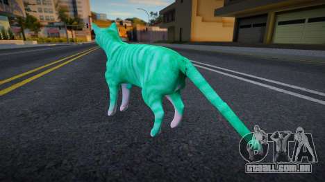 Gato turquesa para GTA San Andreas