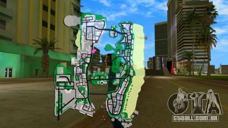 Stunt Map Downtown para GTA Vice City