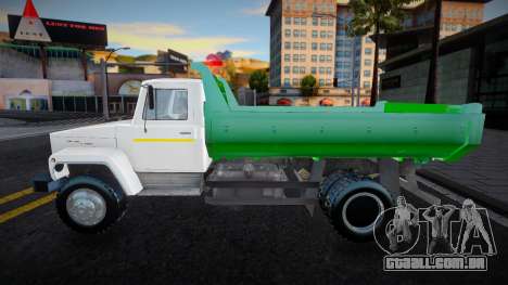 Gaz 3309 Caminhão de lixo para GTA San Andreas