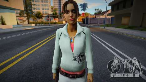 Zoe (V2 Branca) de Left 4 Dead para GTA San Andreas