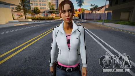 Zoe (Branca) de Left 4 Dead para GTA San Andreas