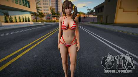 Misaki (Blood Moon Bikini) from Dead Or Alive X para GTA San Andreas