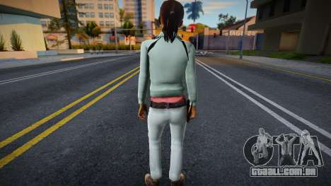 Zoe (V2 Branca) de Left 4 Dead para GTA San Andreas