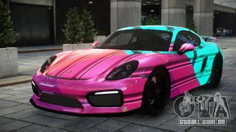 Porsche Cayman GT4 Ti S11 para GTA 4