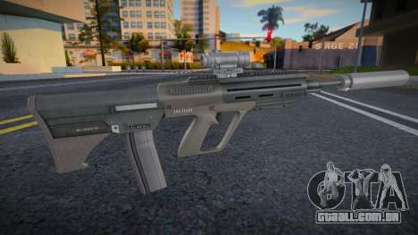 GTA V Vom Feuer Military Rifle v6 para GTA San Andreas