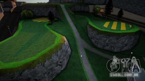 Texturas do campo de golfe para GTA San Andreas