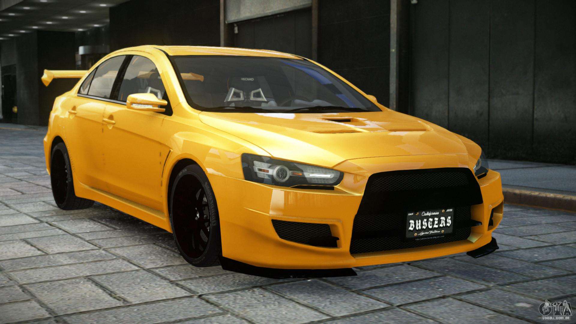 VLAND Audi-Style Blackout LED Headlights For Mitsubishi Lancer / EVO X (2008-2017) - Bi-Projector, DOT Certified