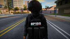 Soldado mexicano da OP100 para GTA San Andreas