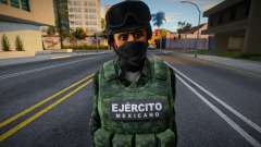 Elemento Del Ejercito Mexicano v3 para GTA San Andreas