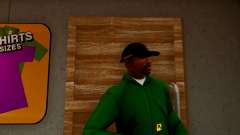 Realistic Gucci Cap Black para GTA San Andreas Definitive Edition