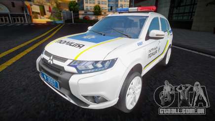 Mitsubishi Outlander Patrol Police of Ukraine para GTA San Andreas