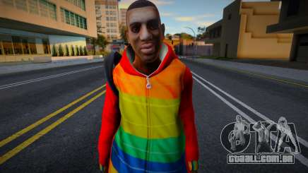 Playboy X com uma mochila de GTA IV para GTA San Andreas