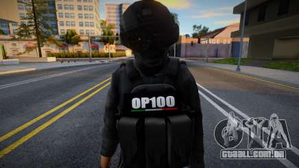 Soldado mexicano da OP100 para GTA San Andreas