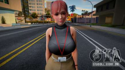 DOAXVV Honoka - Yom Office Wear para GTA San Andreas