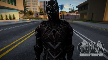 Black Panther Marvel Dimensions Of Heroes Retext para GTA San Andreas