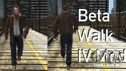 IV Beta Walkstyle para GTA 4