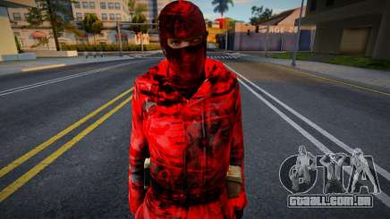 Ártico de Counter-Strike Fonte Dragão Negro Vermelho para GTA San Andreas