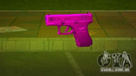 10 Glock Pistols (Pink) para GTA Vice City