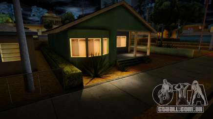 Iluminação melhorada para a casa da Big Smoke para GTA San Andreas