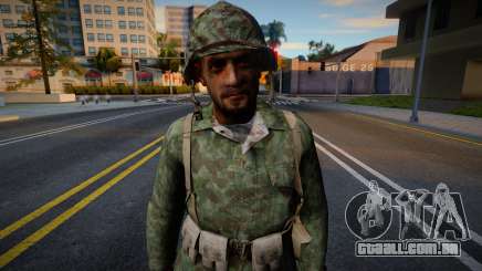 Soldado Americano de CoD WaW v5 para GTA San Andreas
