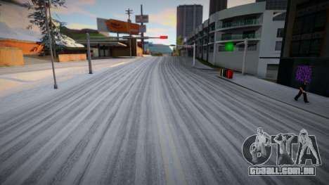 Winter Roads para GTA San Andreas