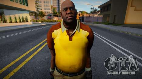 Treinador (Camisa de Boliche) de Left 4 Dead 2 para GTA San Andreas