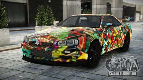 Nissan Skyline GT-R BNR34 S6 para GTA 4