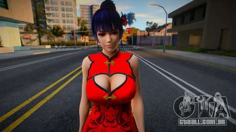 DOA Nyotengu - Mandarin Chinese Dress para GTA San Andreas