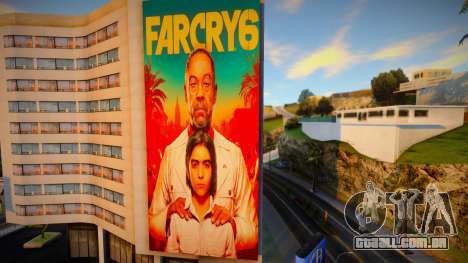 Far Cry Series Billboard v6 para GTA San Andreas