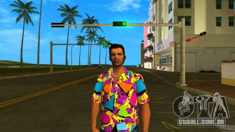Camisa com padrões v6 para GTA Vice City