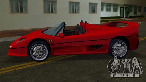 Ferrari F50 Spider 1995 para GTA Vice City