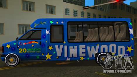 Ônibus de turismo bruto de GTA 5 HD - Ônibus tur para GTA Vice City