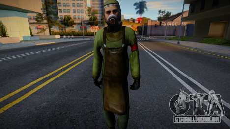 Gas Mask Citizens from Half-Life 2 Beta v2 para GTA San Andreas