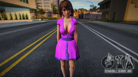 DOAXVV Tsukushi - Clinic Dress Coco Chanel para GTA San Andreas