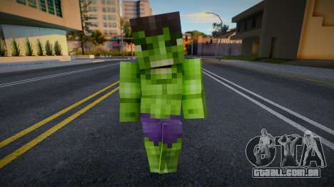 Steve Body Hulk para GTA San Andreas