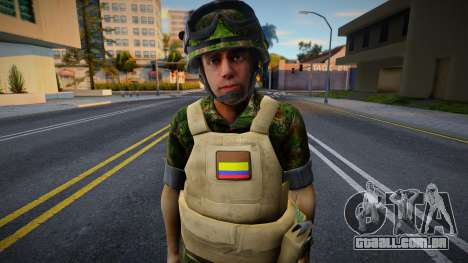 Ejército da Colômbia para GTA San Andreas