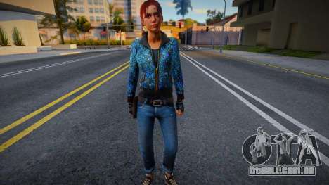 Zoe (Corpo) de Left 4 Dead para GTA San Andreas