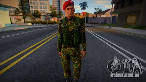 Paraquedista do exército venezuelano para GTA San Andreas