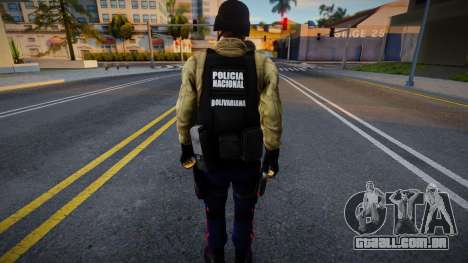 Policial da PNB ANTIGUA V2 para GTA San Andreas